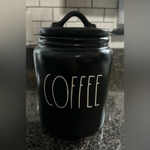 Rae Dunn Coffee Canister.
